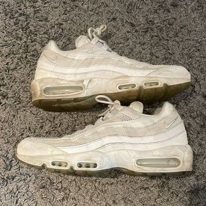 Nike air max 95 triple white